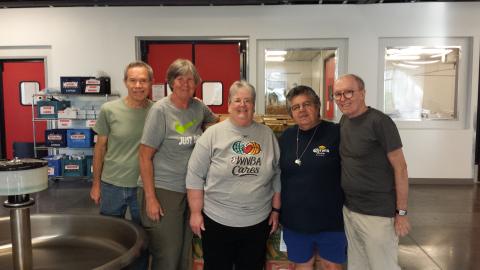 Attendees on June 6th for the Food Lifeline Volunteer Night