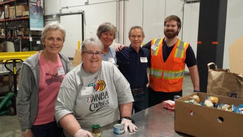 Food Lifeline Volunteer evening August 14, 2018