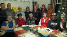 Most attendees at the Dignity/Seattle 2017 Christmas Party